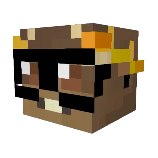 faizyy321 Minecraft avatar head, 3D render