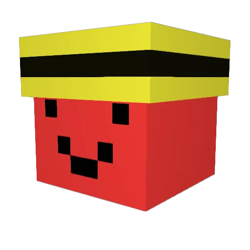 fakefreddy167 Minecraft avatar head, 3D render