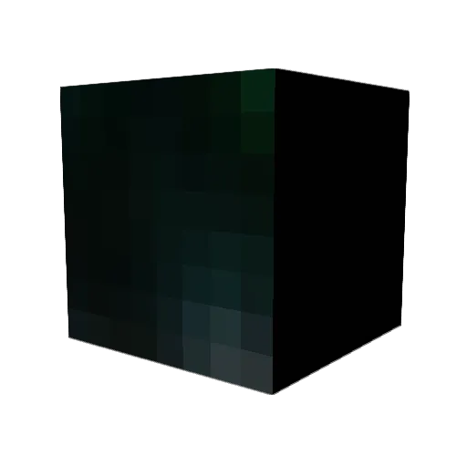 fakegodzilla Minecraft avatar head, 3D render