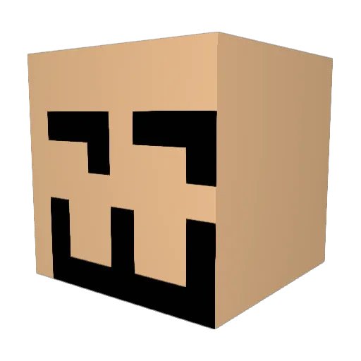 fakincaca Minecraft avatar head, 3D render