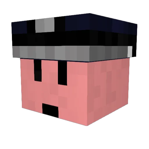 falcons714 Minecraft avatar head, 3D render