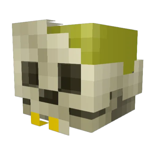 faldo52 Minecraft avatar head, 3D render