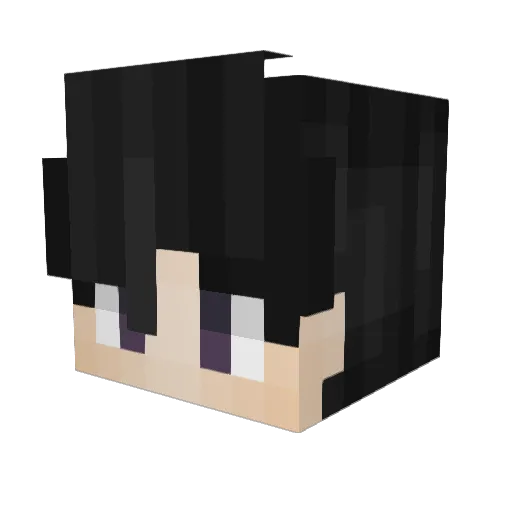 fallenTeraphyte Minecraft avatar head, 3D render
