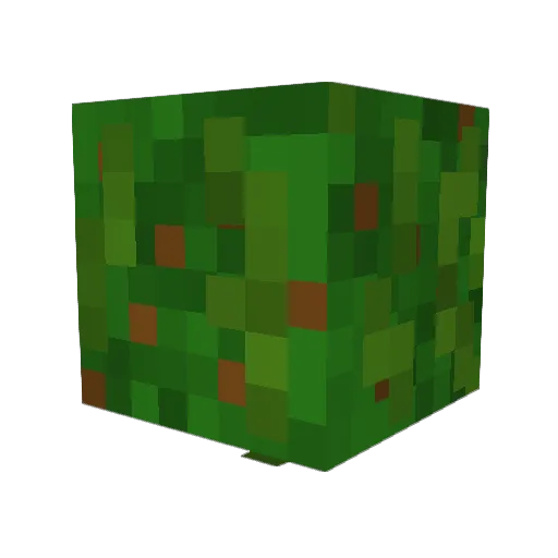 fallendoggy Minecraft avatar head, 3D render