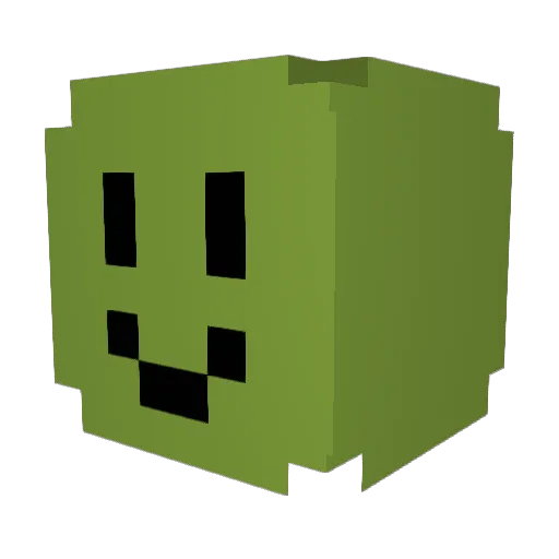 fallim2 Minecraft avatar head, 3D render