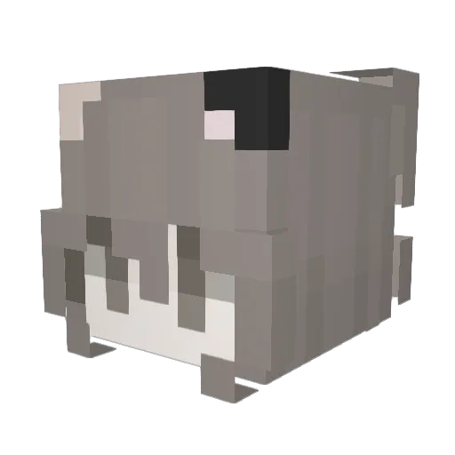 fallingoveryou Minecraft avatar head, 3D render