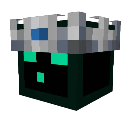 falsewoshua Minecraft avatar head, 3D render