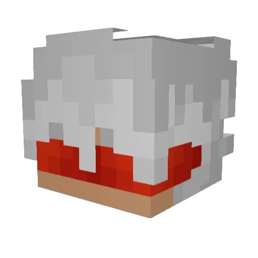 falzon_ Minecraft avatar head, 3D render