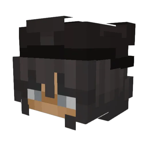 familiegames Minecraft avatar head, 3D render