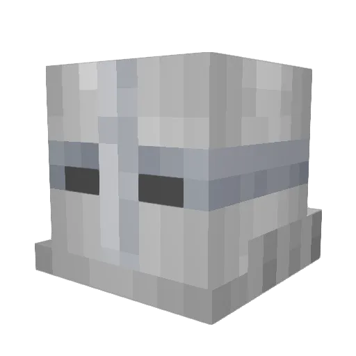 famousguy42 Minecraft avatar head, 3D render