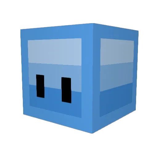 fancy451 Minecraft avatar head, 3D render