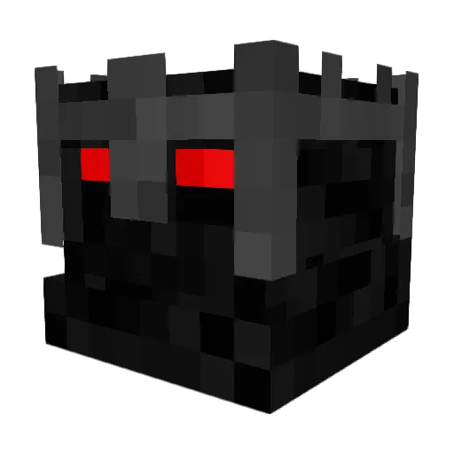 fancybernd Minecraft avatar head, 3D render