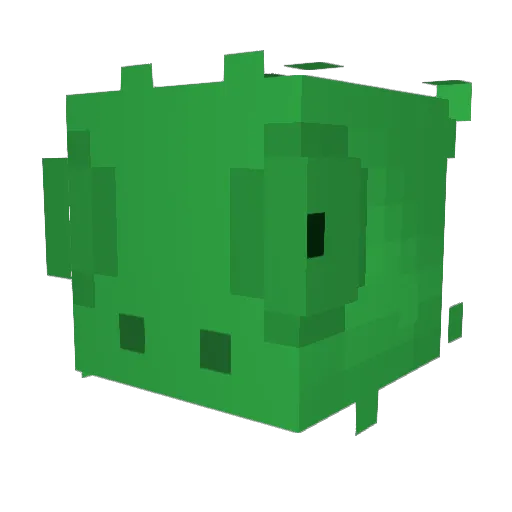 fancyweasel Minecraft avatar head, 3D render