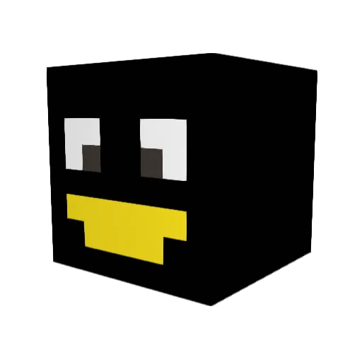 fanei_ Minecraft avatar head, 3D render