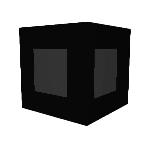 fangjack Minecraft avatar head, 3D render