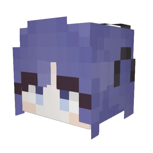 fanlin0104 Minecraft avatar head, 3D render