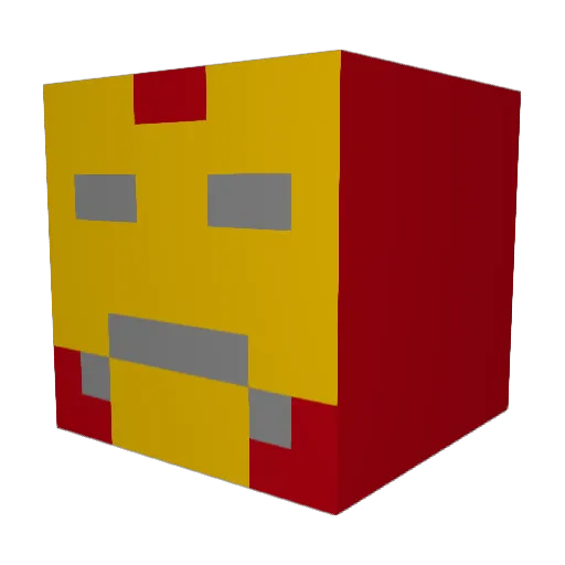 fantan1 Minecraft avatar head, 3D render