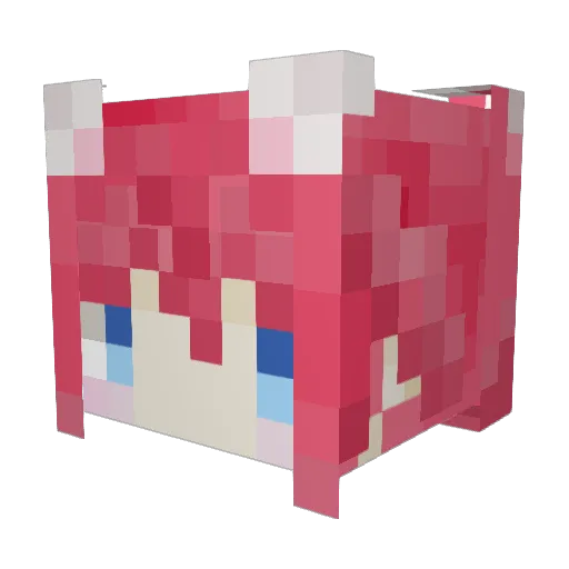 fantastic_dragon Minecraft avatar head, 3D render