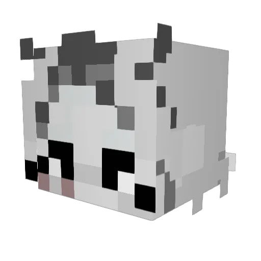 faradaycages Minecraft avatar head, 3D render