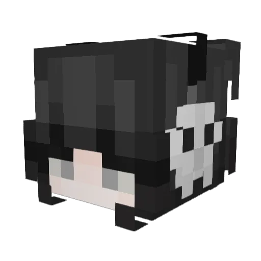 farahh77x Minecraft avatar head, 3D render