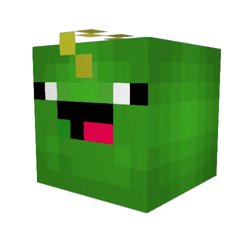 farene Minecraft avatar head, 3D render