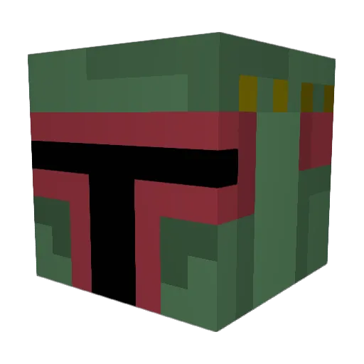 farkass__ Minecraft avatar head, 3D render