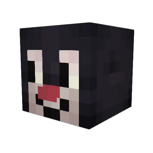 farlye Minecraft avatar head, 3D render