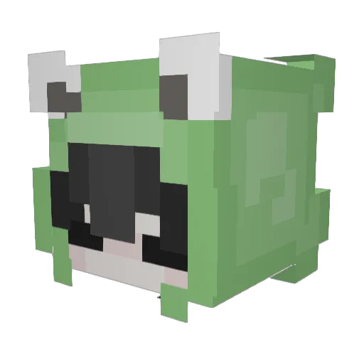 farm5j Minecraft avatar head, 3D render