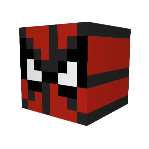 farmer68 Minecraft avatar head, 3D render