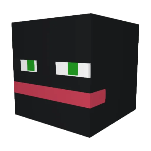 faroe123 Minecraft avatar head, 3D render