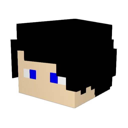 farreth000 Minecraft avatar head, 3D render