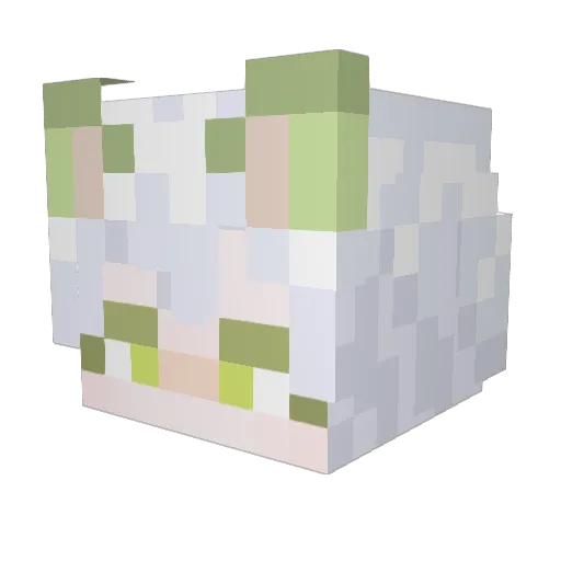 Minecraft-Avatar von farroad: Kopf als 3D-Render