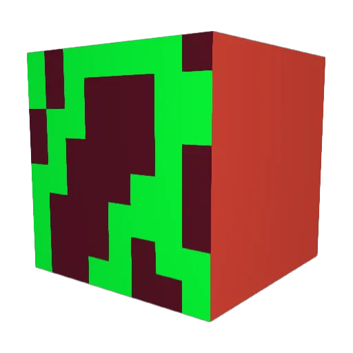 farthead2000 Minecraft avatar head, 3D render