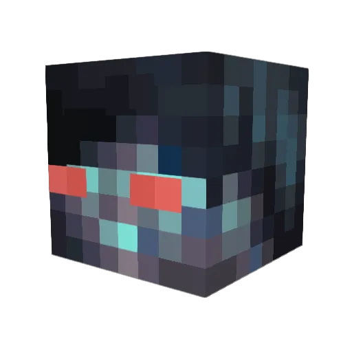 fartmando Minecraft avatar head, 3D render