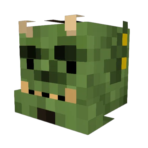 fartsmeller113 Minecraft avatar head, 3D render