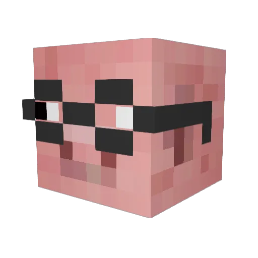 farty912 Minecraft avatar head, 3D render