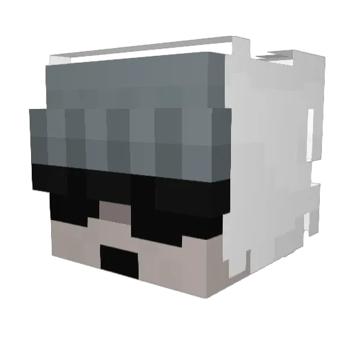 fasteddie17 Minecraft avatar head, 3D render
