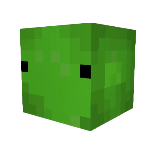 fastenol Minecraft avatar head, 3D render
