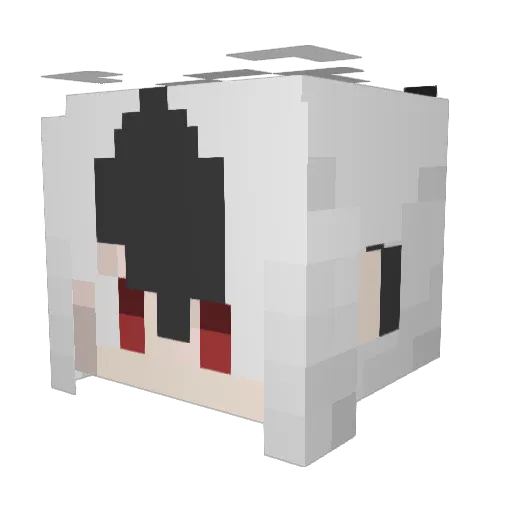 fatara1234 Minecraft avatar head, 3D render