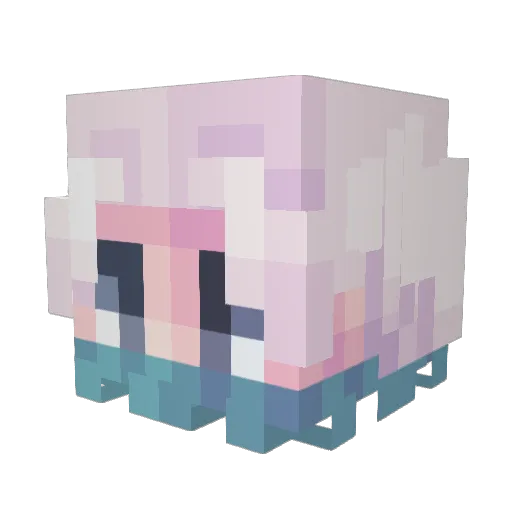 fatboy4k Minecraft avatar head, 3D render