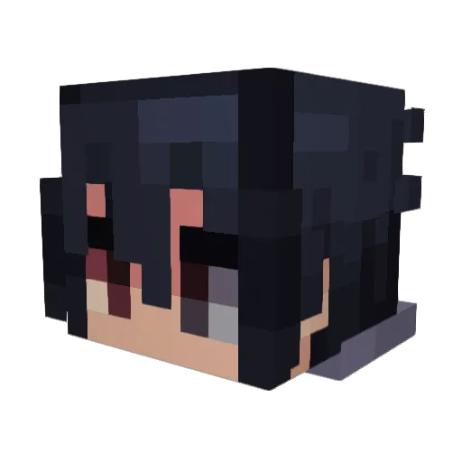 fatearchive Minecraft avatar head, 3D render