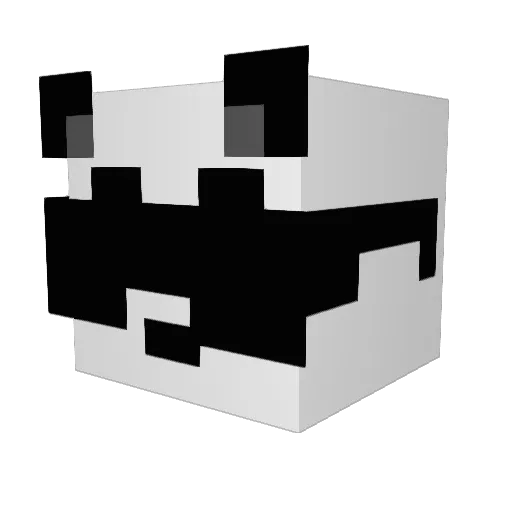 fatface123321 Minecraft avatar head, 3D render