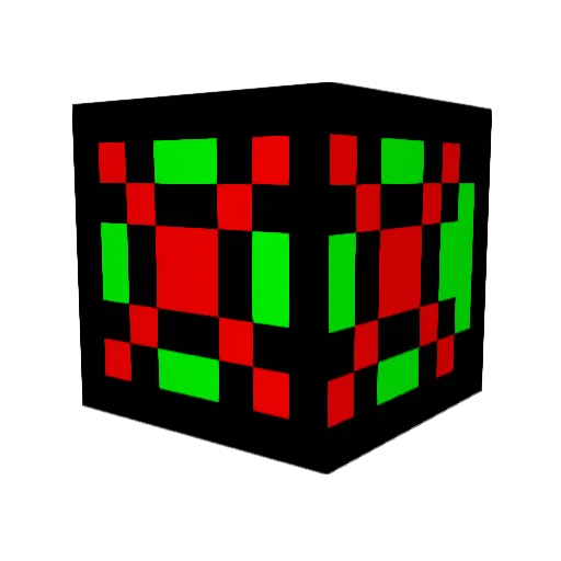 fatz1998 Minecraft avatar head, 3D render