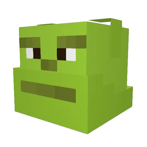 faun12 Minecraft avatar head, 3D render