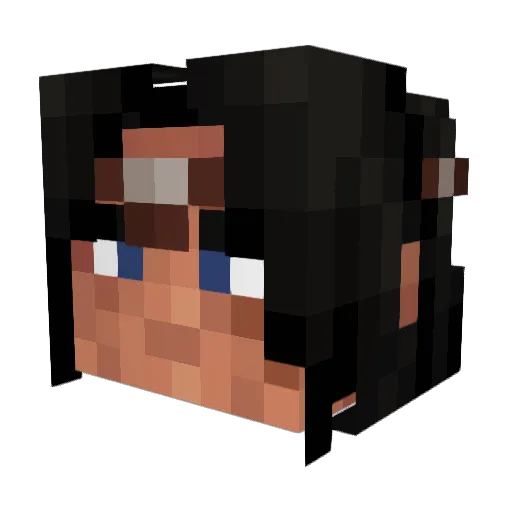 faust85 Minecraft avatar head, 3D render
