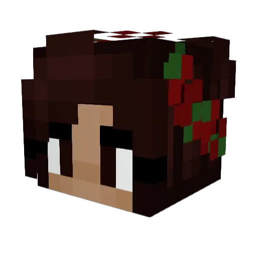 favemango Minecraft avatar head, 3D render