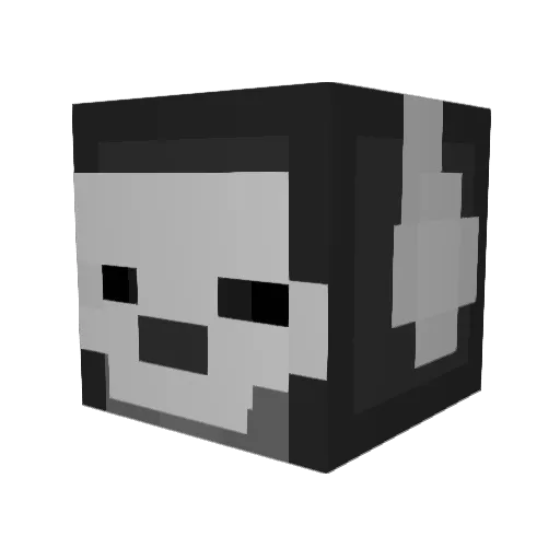 fawdinho Minecraft avatar head, 3D render