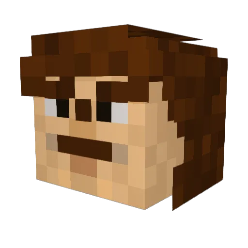 fazeOlemeister Minecraft avatar head, 3D render