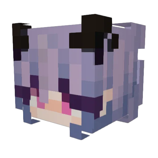 faze_666 Minecraft avatar head, 3D render