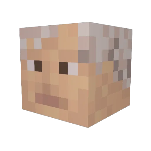 faze_fityma Minecraft avatar head, 3D render